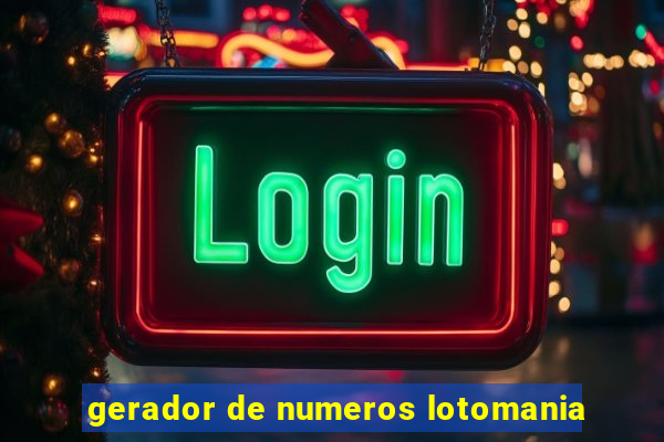 gerador de numeros lotomania